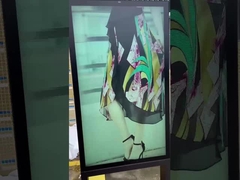 55' IP66 adhérence optique imperméable à l'eau 2500 nits écran LCD publicitaire extérieur kiosque d'affichage numérique avec ll