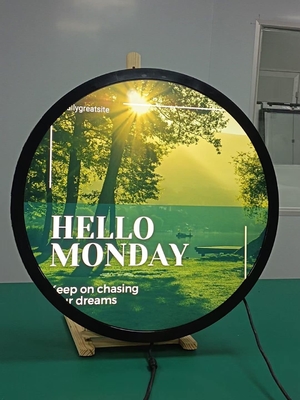 23.6 Inch Circle LCD Display IPS Touch Screen Digital Signage Round LCD Screen