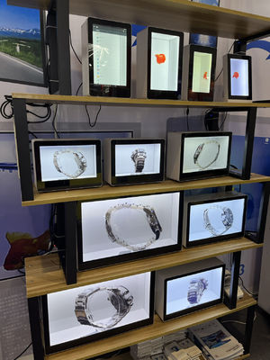 Custom Shape Bracket Transparent LCD Screen