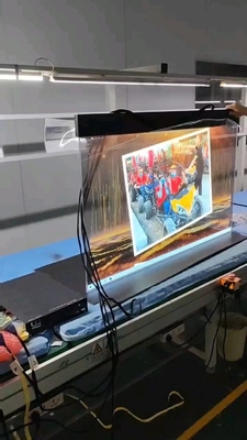 55inch Self Emission Intelligent Controller Board Amoled Flexible Transparent LCD Screen OLED Displays