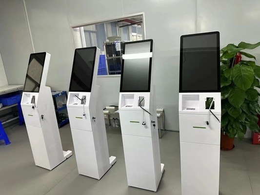 23.6-inch Self-service Terminal Payment Self Service Ticket Kiosk Self Service Kiosk with Printer