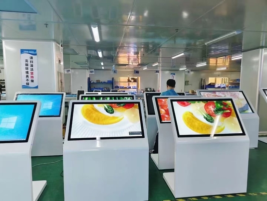 Touch Screen Kiosk Lcd 55 Inch Wayfinding 4K Hd Floor Standing Self-Service Screen Interactive Exhibition Kiosk for Mall