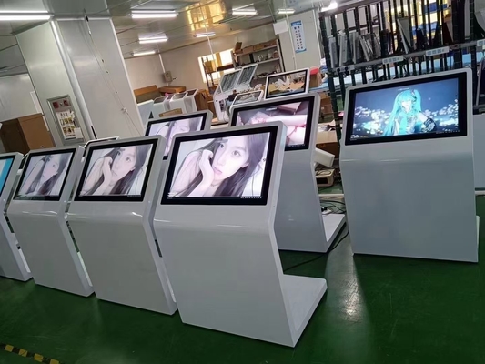 Touch Screen Kiosk Lcd 55 Inch Wayfinding 4K Hd Floor Standing Self-Service Screen Interactive Exhibition Kiosk for Mall