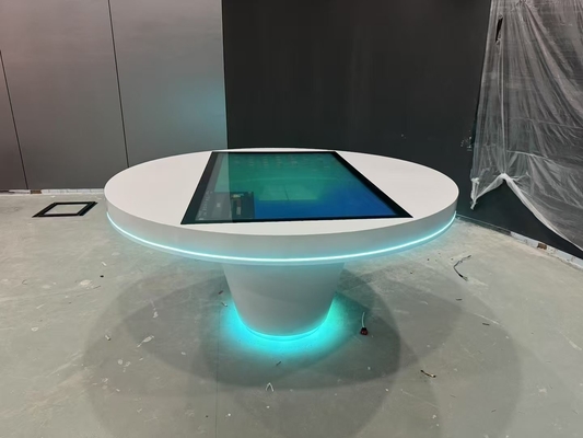 43 inch Black RGB Lighting LCD Touch Screen Table with Android WiFi IR/Capacitive Touch and 5mm Tempered Glass Cover