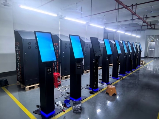 Floor Stand Self Service Ordering and Payment Kiosk Support Customization 24 27 32  Inch Self Ordering Payment Kiosks