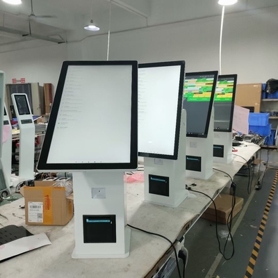 Floor Stand Self Service Ordering and Payment Kiosk Support Customization 24 27 32  Inch Self Ordering Payment Kiosks