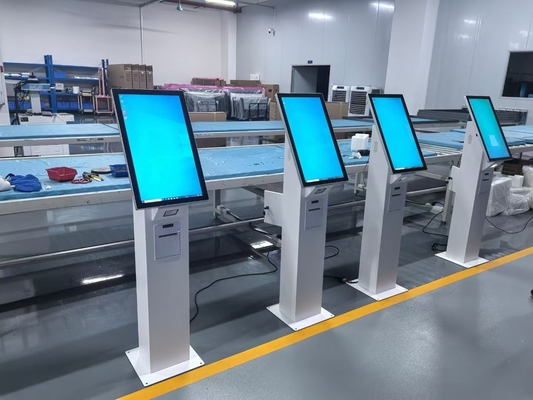 Floor Stand Self Service Ordering and Payment Kiosk Support Customization 24 27 32  Inch Self Ordering Payment Kiosks