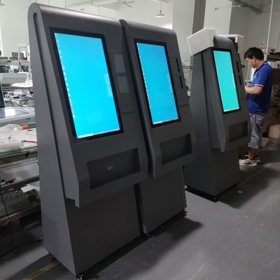 Floor Stand Self Service Ordering and Payment Kiosk Support Customization 24 27 32  Inch Self Ordering Payment Kiosks