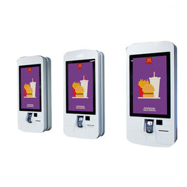 32'' Interactive Digital Signage , Restaurant Digital Signage With QR Code Scanner
