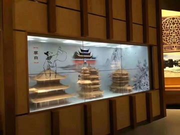Transparent Seamless Lcd Video Wall With Controller 55 Inch High Brightness