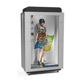 Vertical Transparent Touch Screen , Android Windows USB Input Transparent Lcd Monitor