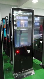 58mm Thermal Printer Queue Management Kiosk With 27/ 32 Inch Windows Os Touch Screen