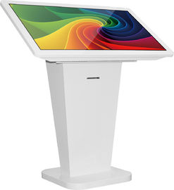 Aluminium Alloy Shell Interactive Multi Touch Screen Kiosk For Ticket Printing