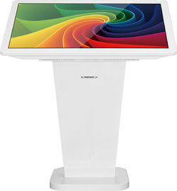 Aluminium Alloy Shell Interactive Multi Touch Screen Kiosk For Ticket Printing