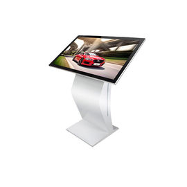Various Color Self Service Touch Screen Kiosks Aluminum Frame 1920x1080 Resolution