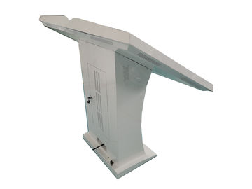 Interactive Lcd Touch Screen Kiosk , Android Wifi Library Kiosk Machine