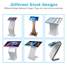 Interactive Lcd Touch Screen Kiosk , Android Wifi Library Kiosk Machine