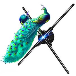 Naked Eyes 3D Holographic Display Four Blades For Indoor Wifi App Control