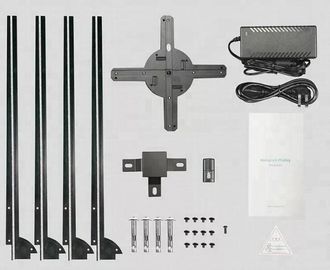 Naked Eyes 3D Holographic Display Four Blades For Indoor Wifi App Control
