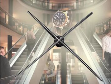 Naked Eyes 3D Holographic Display Four Blades For Indoor Wifi App Control
