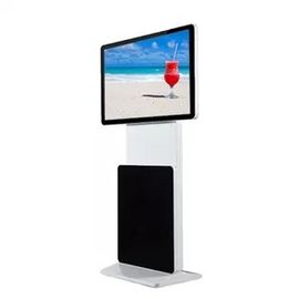 50" Indoor Free Standing Digital Signage 8 Core 360° Rotatable For Store
