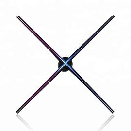 65cm 4 Blades Spinning Led Hologram , Holographic 3d Led Fan 450x224px Resulution