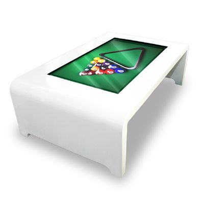 10 Points 55W 43" Capacitive Touch Screen Table 350cd/m2