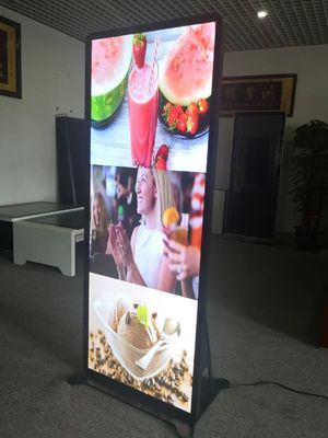 Floor Standing 110W 500cd/m2 67.8" LCD Stretched Bar