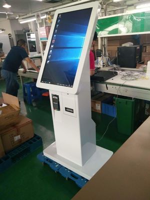 300cd/m2 19in Touch Screen LCD Kiosk With Fiscal Pos Machine