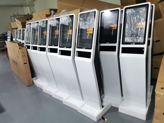 300cd/m2 19in Touch Screen LCD Kiosk With Fiscal Pos Machine