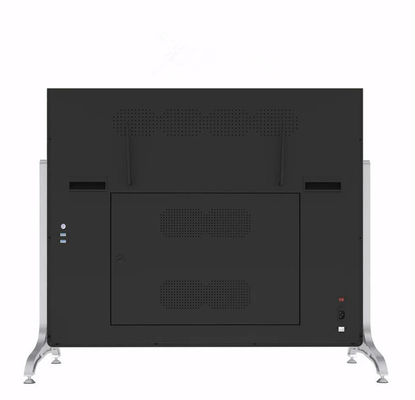 55 65 Inch 4K Pcap Multi Touch Screen Kiosk Floor Standing PCAP With Camera