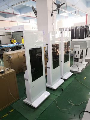32 Inch Printer Digital Signage Kiosk Selfpay Terminal 450cd/m2 Self Service