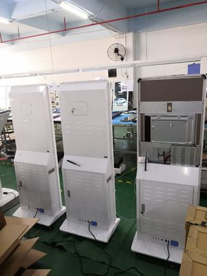 32 Inch Printer Digital Signage Kiosk Selfpay Terminal 450cd/m2 Self Service