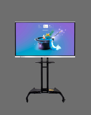 75 Inch Interactive Touch Board Metal SPCC 280W Electronic Touch Whiteboard