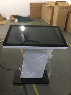 BOE Panel Floor Standing Digital Signage 6ms Interactive Information IR PCAP