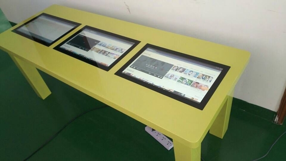 60w 21.5 Inch Interactive Touch Screen Table Rk3288 Cpu